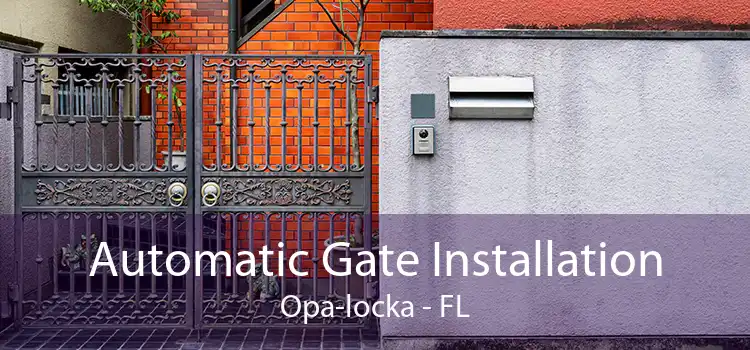  Automatic Gate Installation Opa-locka - FL
