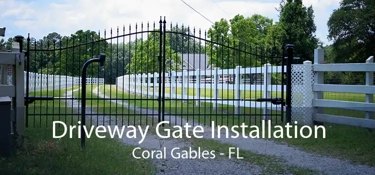  Driveway Gate Installation Coral Gables - FL