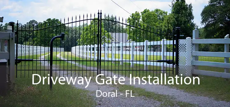  Driveway Gate Installation Doral - FL
