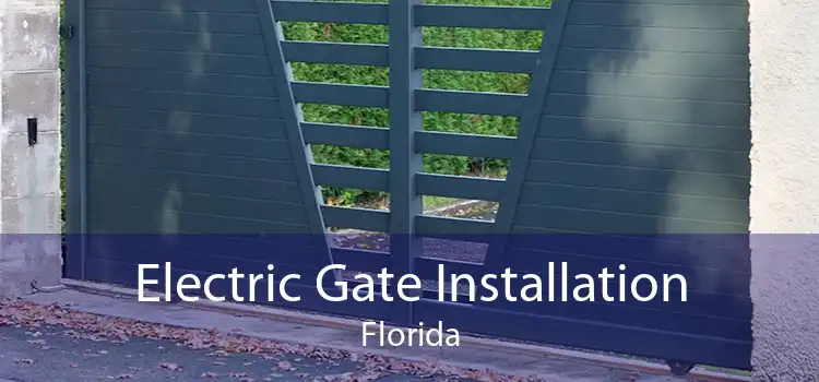  Electric Gate Installation Florida