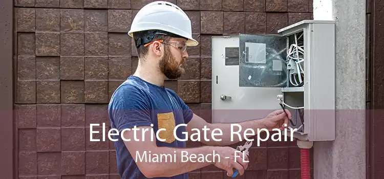  Electric Gate Repair Miami Beach - FL