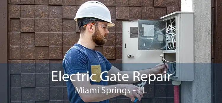  Electric Gate Repair Miami Springs - FL